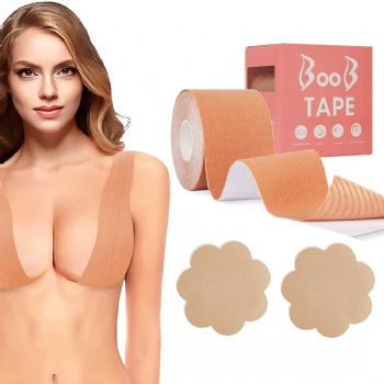 Wholesale Women Push Up boob tape and nipple cover Breast Lifting Tape Waterproof Bra Uplift Boob Tape