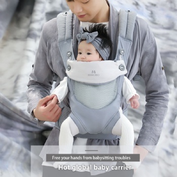 Wholesale aby Hipseat Ergonomic Baby Carrier Soft Cotton 6 in 1 Safety Infant Newborn Hip Seat