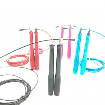 Wholesale custom Logo Aluminum Handle speed weighted / heavy jump rope, skipping jump rope, skipping rope fitness