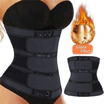 Women Nude Waist Trainer Butt Lifter Tummy Fat Modeling 3 Strap Waist Trainer Body Shaper Girdle Corset