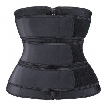 Women Waist Trainer Belt / Body Shapers 3 Straps Slimming Waist Trainer with 3 Row Hooks