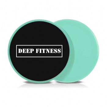 customized printed fitness workout exercise gliding discs core sliders