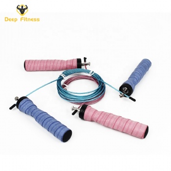 workout home exercise jump rope foam handle hot sale skipping rope